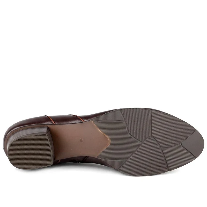 Regarde Le Ciel Leather Smart Ankle Boots - SINO44501 / 330 150 - Brown