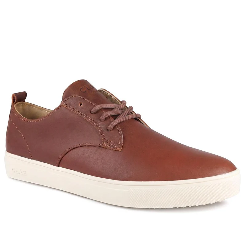 Clae Ellington SP Leather Trainers - CLAGB44500 / 330 059 - Chestnut