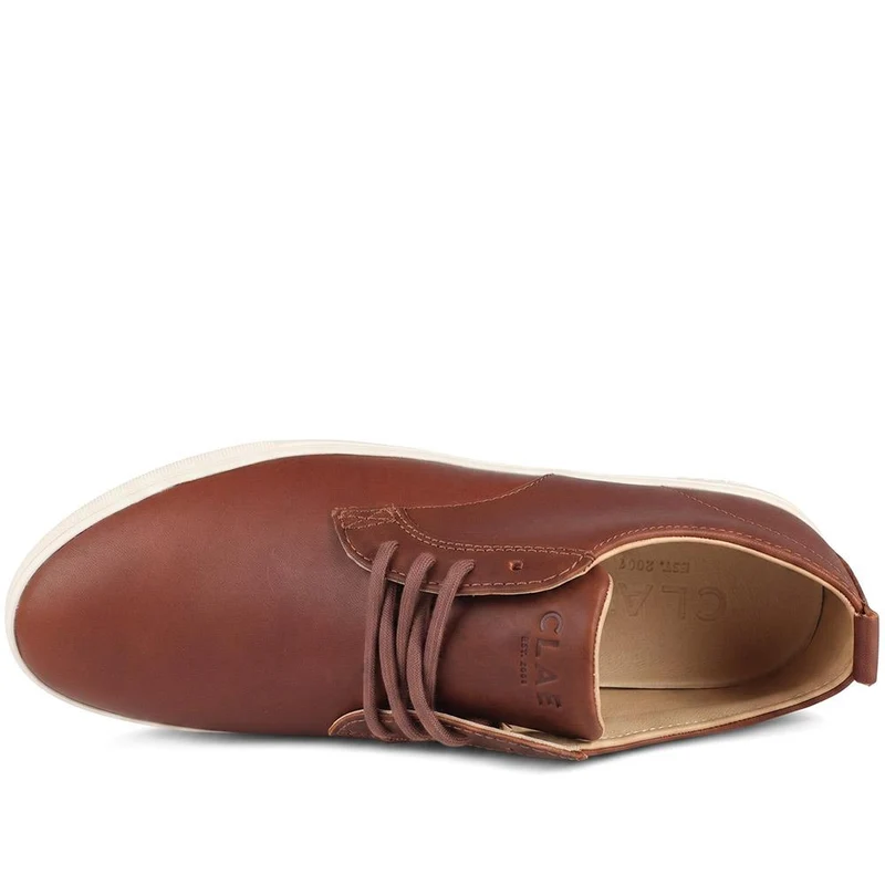 Clae Ellington SP Leather Trainers - CLAGB44500 / 330 059 - Chestnut