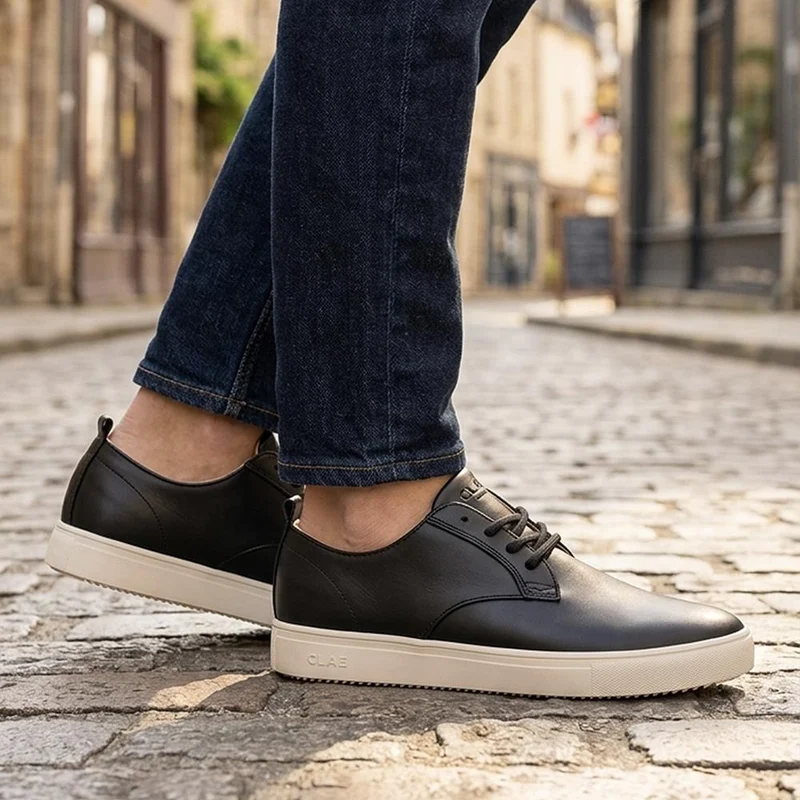 Clae Ellington SP Leather Trainers - CLAGB44500 / 330 059 - Black