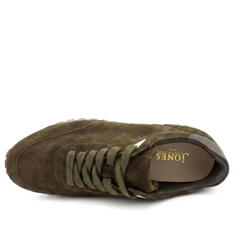 Ashwin Leather Trainers - ASHWIN / 330 077 - Khaki