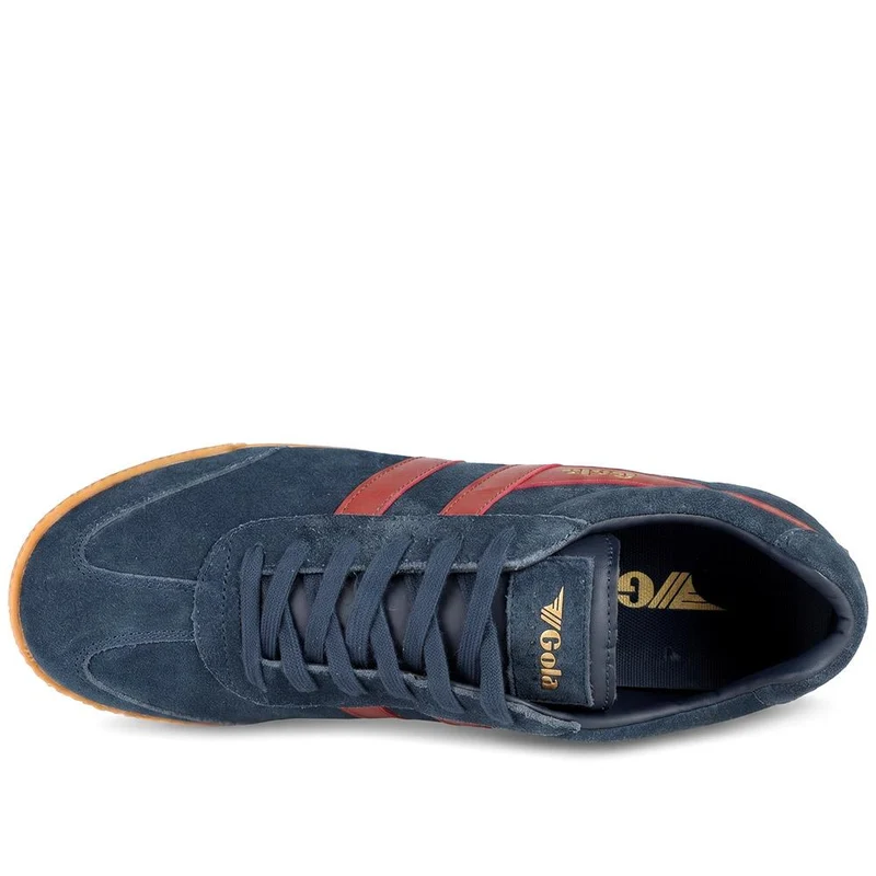 Gola Classics Men's Harrier Suede Trainers - JAC43509 / 328 801 - Navy-Red