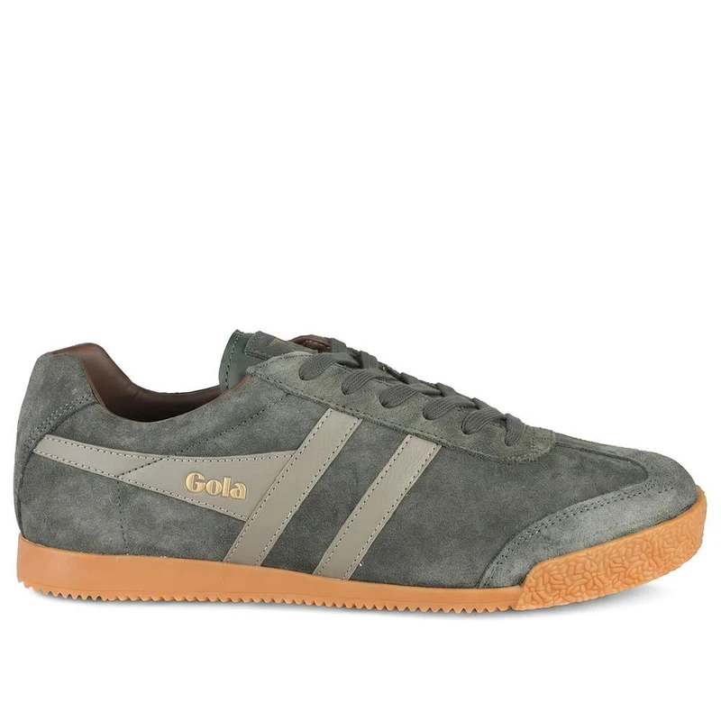 Gola Classics Men's Harrier Suede Trainers - JAC43509 / 328 801 - Khaki