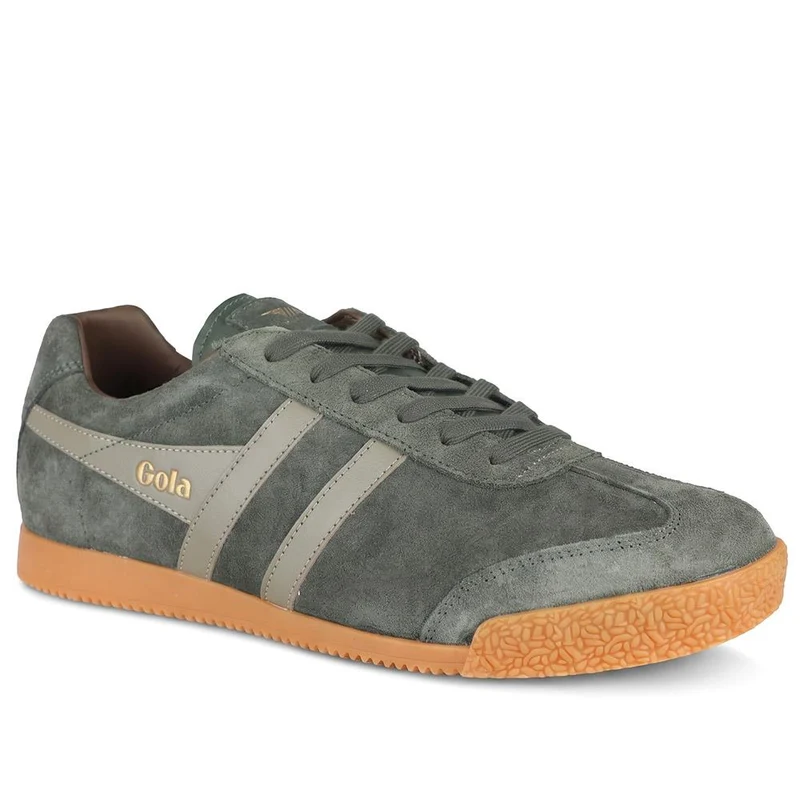 Gola Classics Men's Harrier Suede Trainers - JAC43509 / 328 801 - Khaki