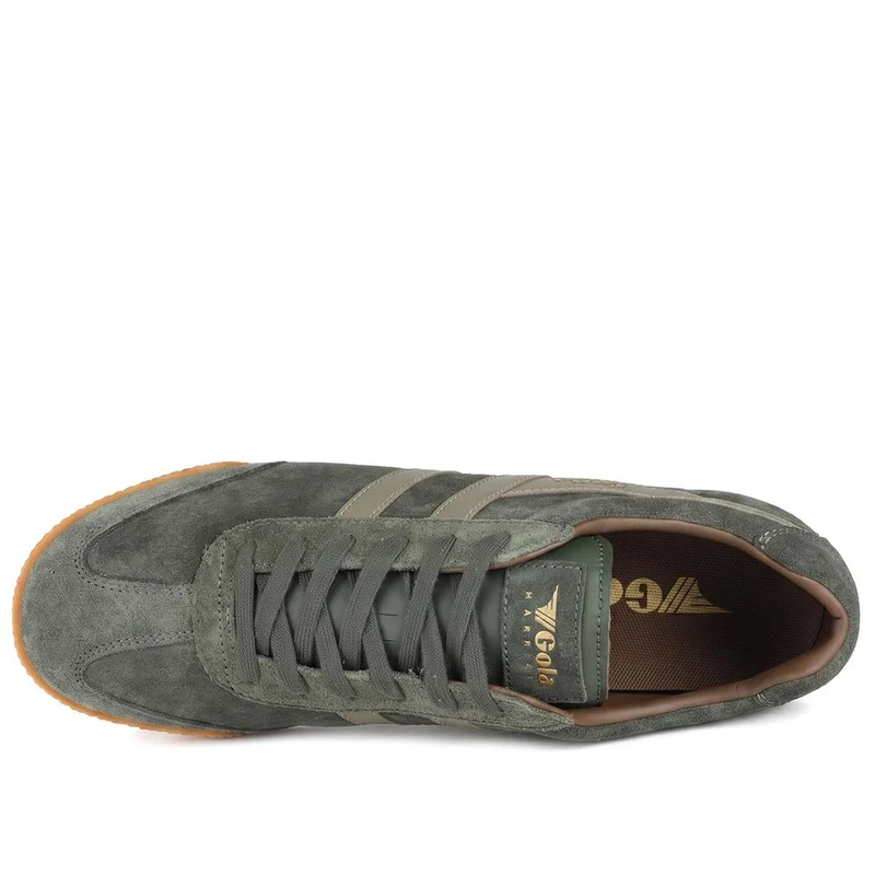 Gola Classics Men's Harrier Suede Trainers - JAC43509 / 328 801 - Khaki
