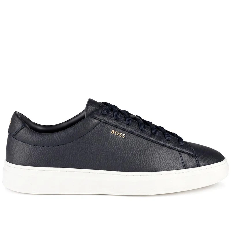 Hugo Boss Leather Lace Up Trainers - HUGO42501 / 327 809