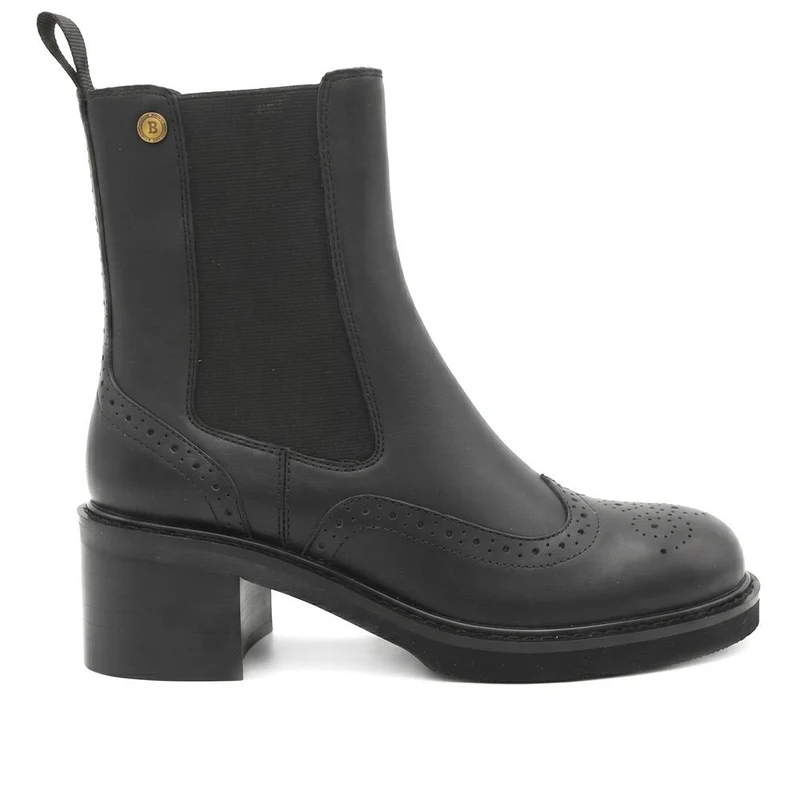 Liyana Leather Cushioned Chelsea Boots - LIYANA / 330 086