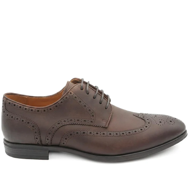 Middlesex Brogue Shoes - MIDDLESEX / 324 992 - Brown Nubuck