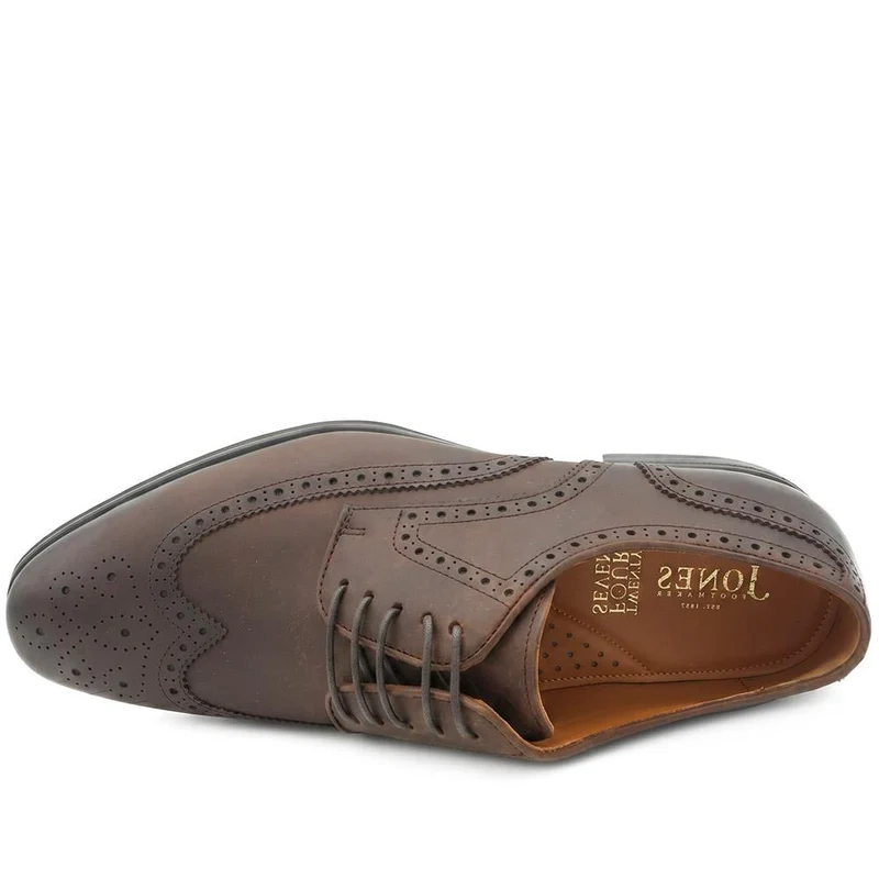 Middlesex Brogue Shoes - MIDDLESEX / 324 992 - Brown Nubuck