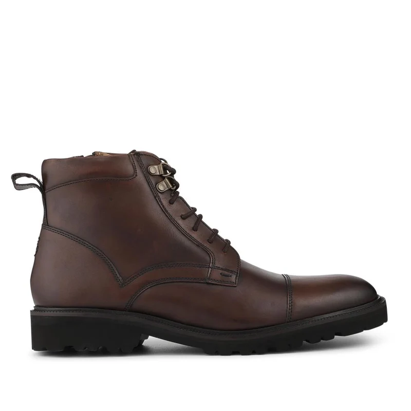 Oliver Sweeney Runcorn Antiqued Leather Boots - OLIVR42507 / 328 555