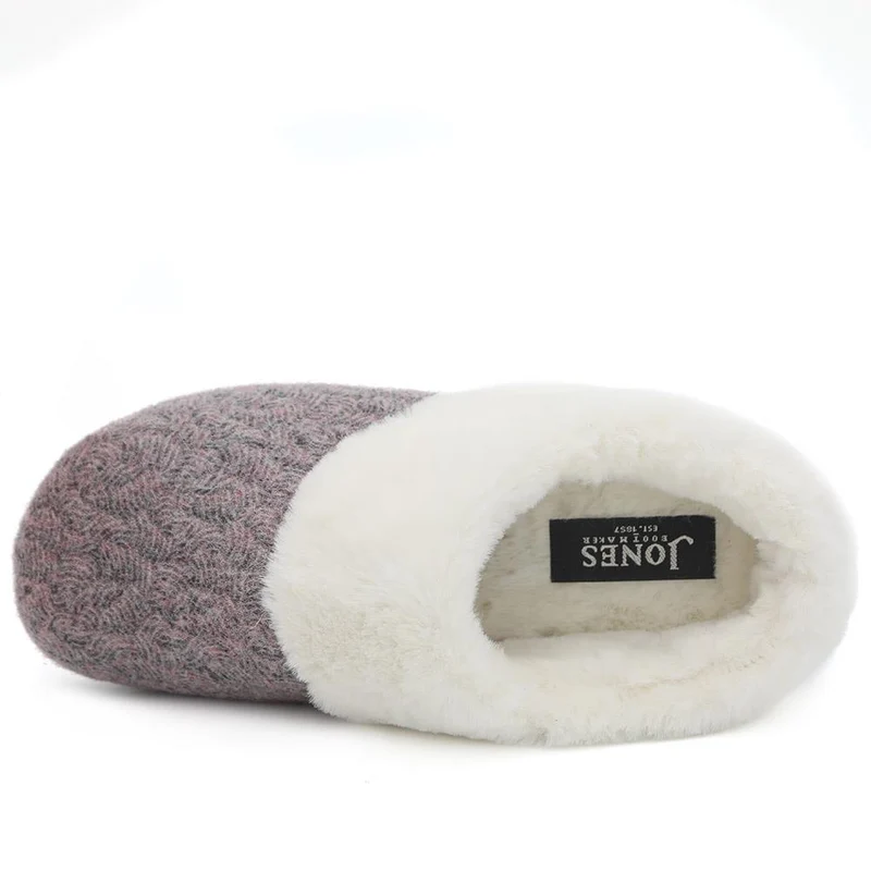 Feria Cushioned Full Slippers - FERIA / 330 048 - Grey