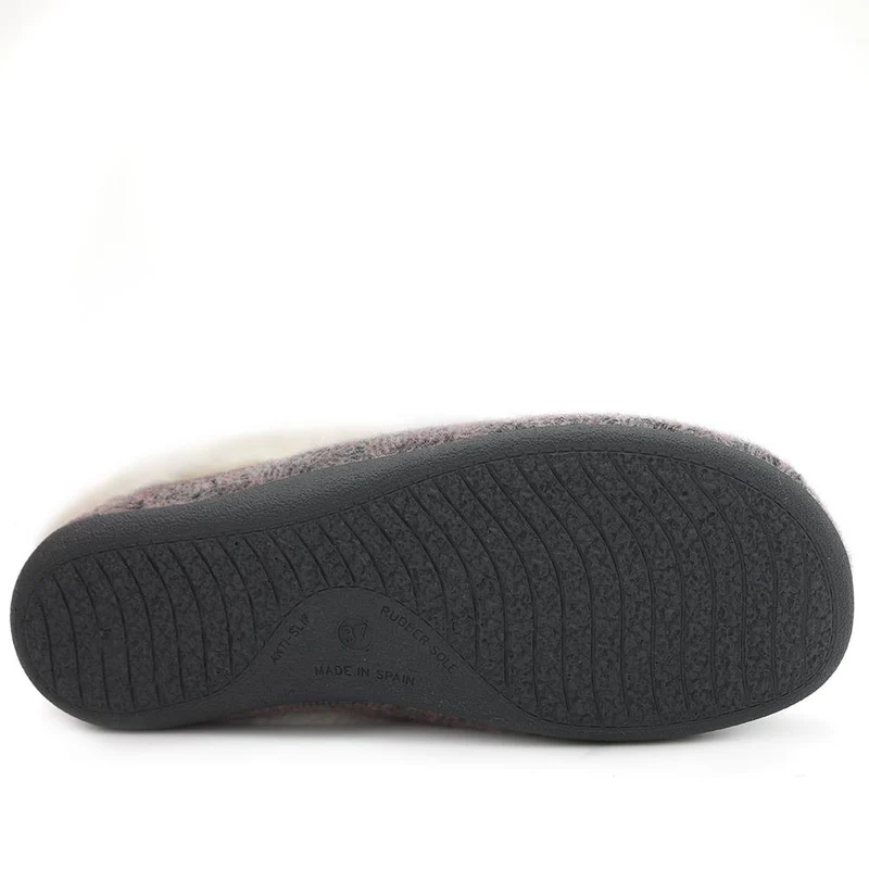Feria Cushioned Full Slippers - FERIA / 330 048 - Grey