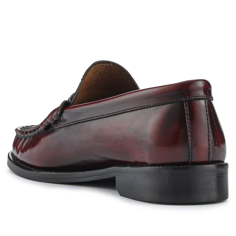 Perna Smart Leather Moccasins - PERNA / 327 304 - Burgundy