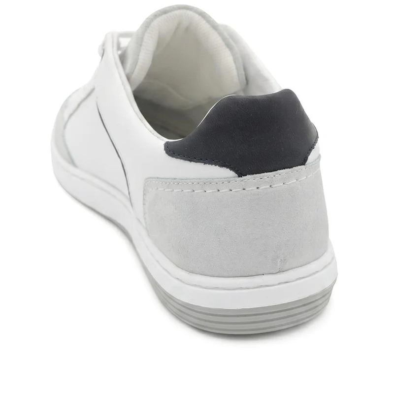 San Diego Leather Trainers - SANDIEGO / 327 427 - White