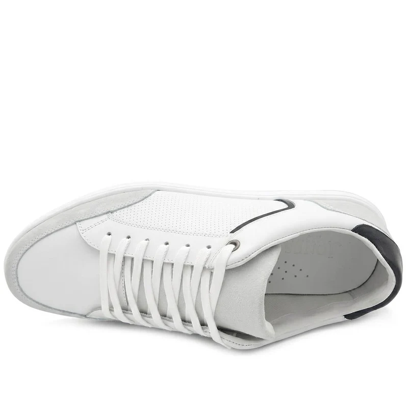 San Diego Leather Trainers - SANDIEGO / 327 427 - White