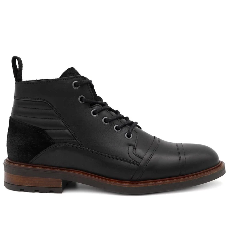 Everett Wide Fit Leather Boots - EVERETT / 330 101