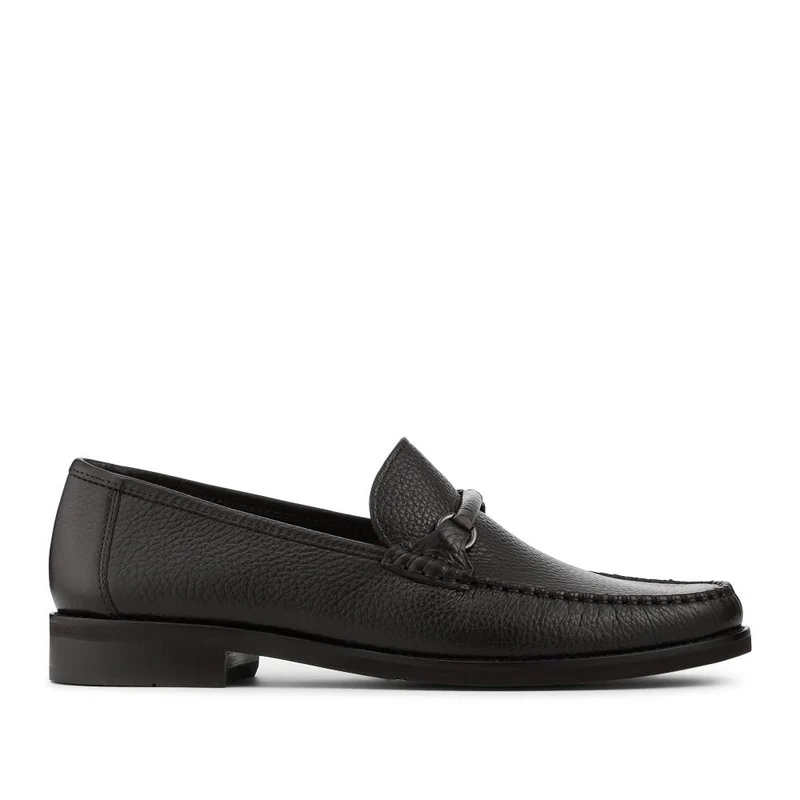 Quentin All Leather Smart Loafers - QUENTIN / 328 712 - Brown Grain