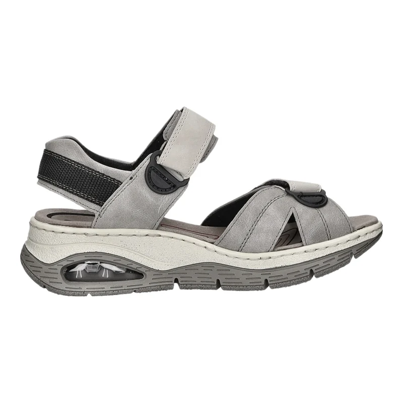 Rieker Sportliche Sandalette bis 30mm Sohlenhöhe