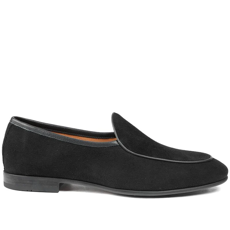 Royce Leather Loafers - ROYCE / 328 783 - Black Suede