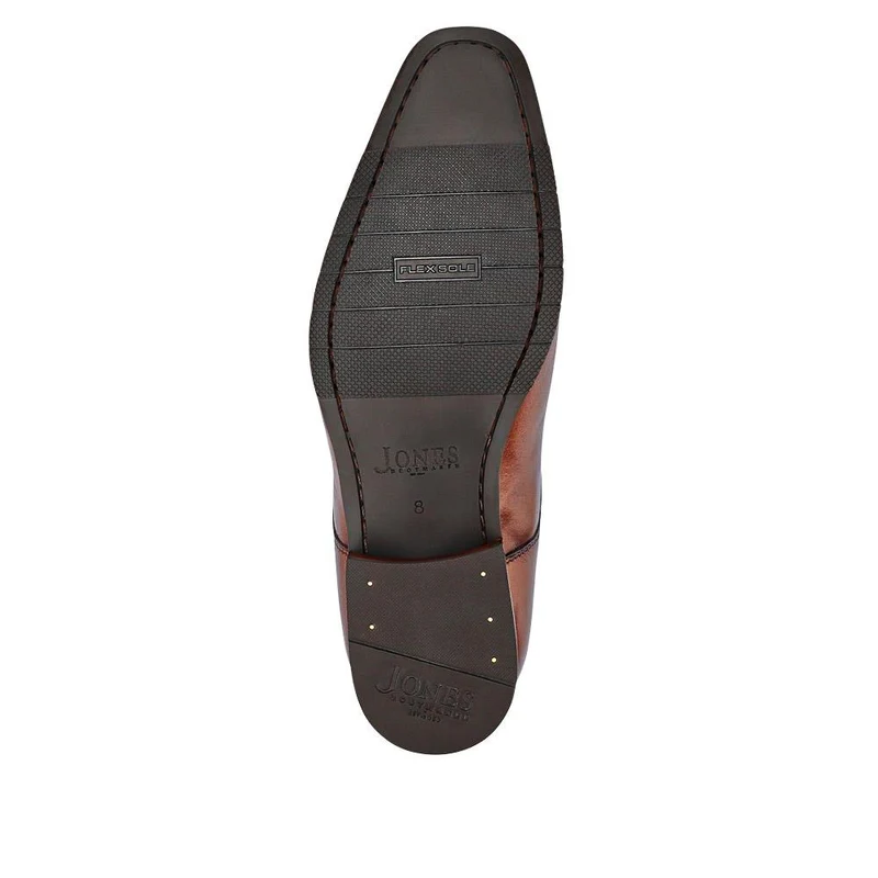 Milligan Smart Leather Lace-Up Shoes - MILLIGAN / 326 804 - Chestnut