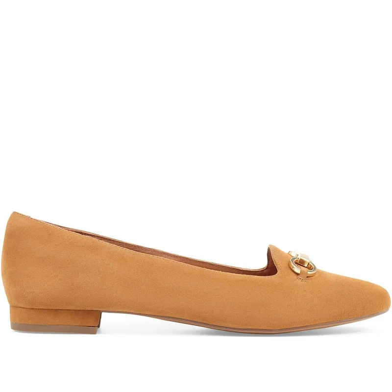 Sienne Leather Snaffle Loafers - SIENNE / 323 598 - Tan