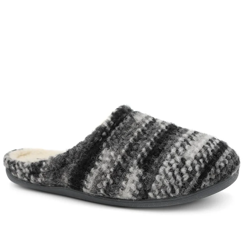 Frisbee Mule Slippers - FRISBEE / 330 047 - Grey