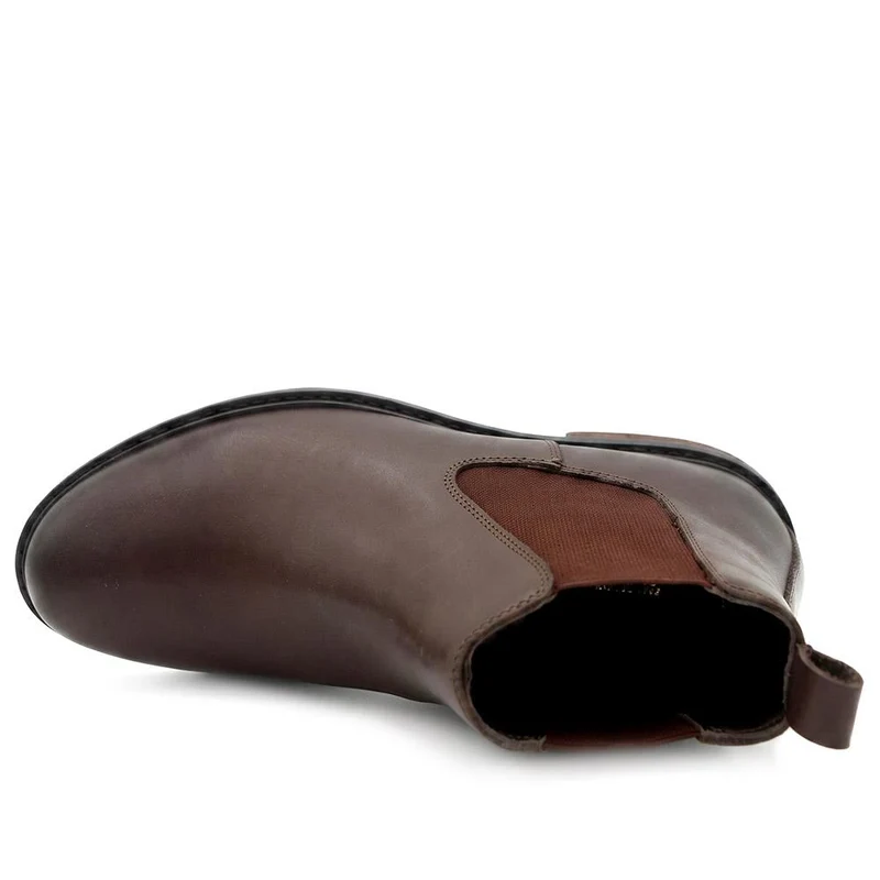 Mayah Leather Chelsea Boots - MAYAH / 327 817 - Chocolate Leather