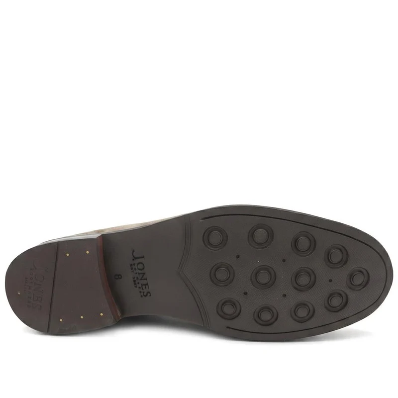 Quennell Leather Penny Loafers - QUENNELL / 326 786 - Taupe Suede