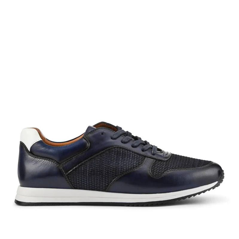 St Louis Casual Leather Lace Up Trainers - STLOUIS / 328 814