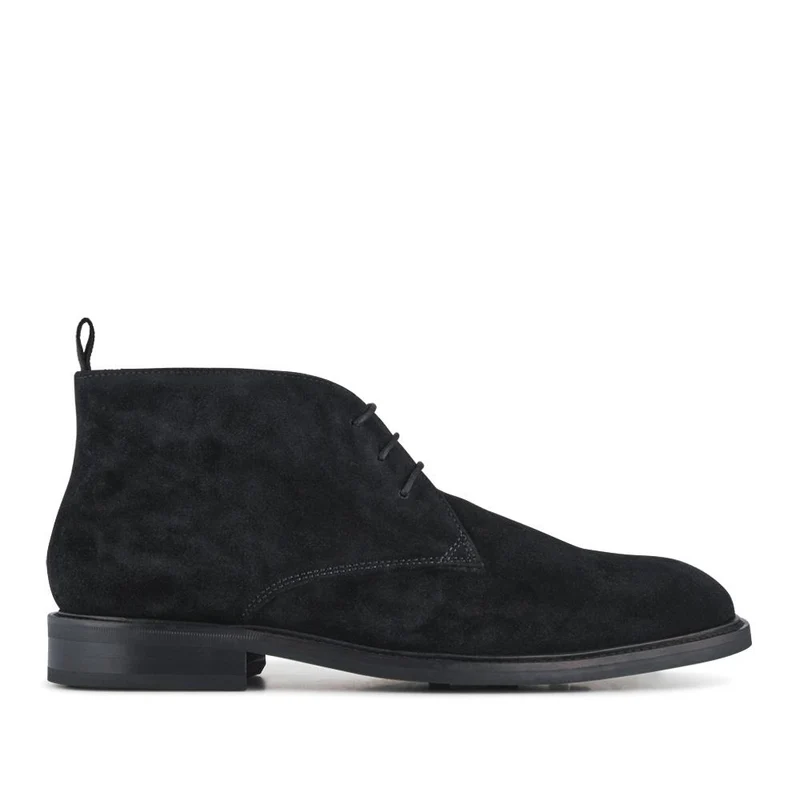 Deacon Suede Chukka Boots - DEACON / 319 224 - Black Suede