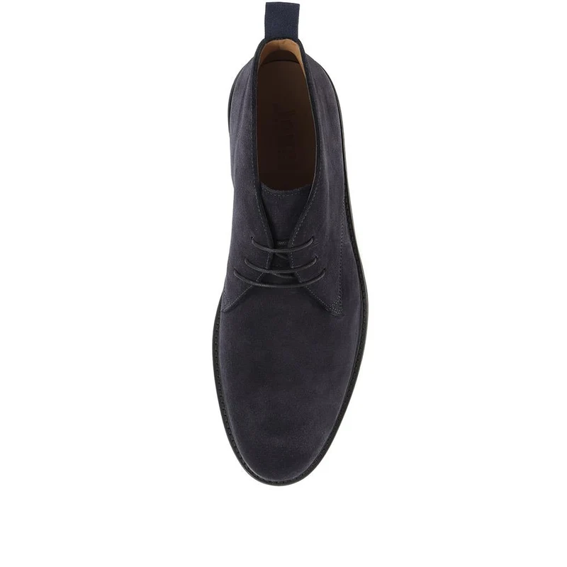 Deacon Suede Chukka Boots - DEACON / 319 224 - Navy Suede