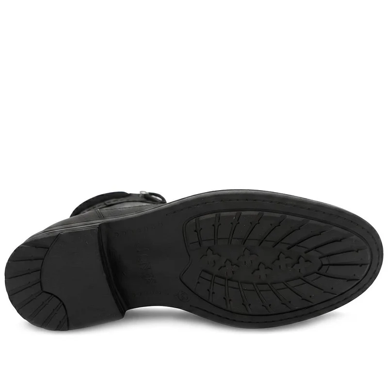Docklands Leather Lace-Up Boots - DOCKLANDS / 321 008 - Black