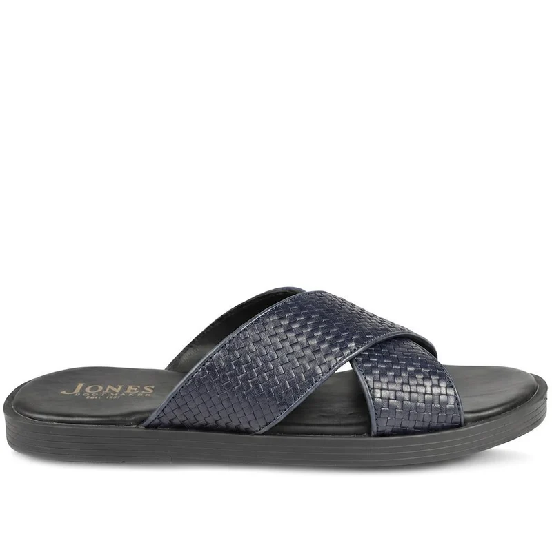 Westport Leather Mule Sliders - WESTPORT / 329 189