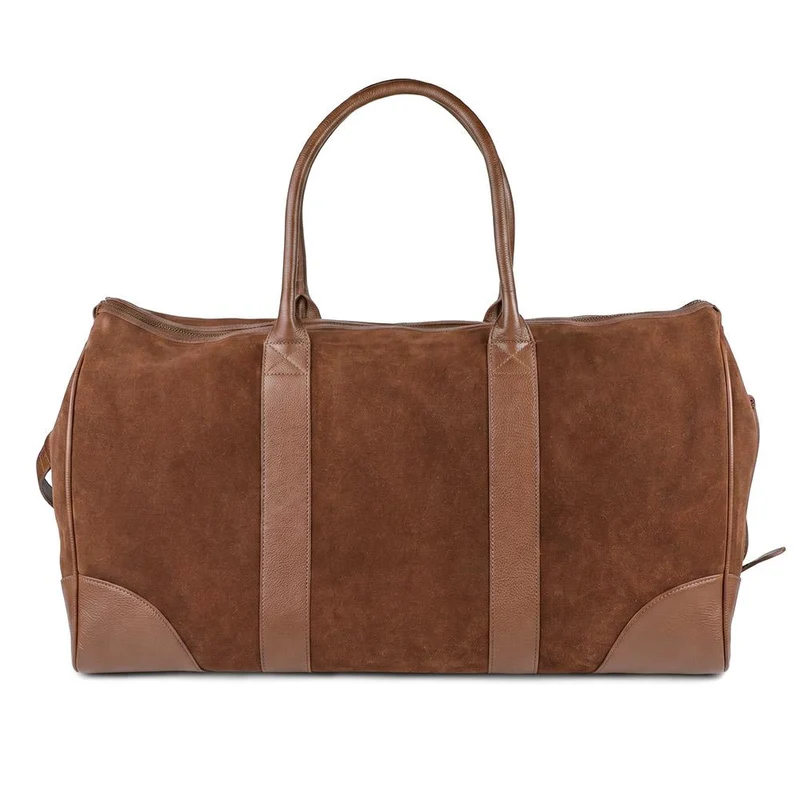 Upington Weekend Bag - UPINGTON / 325 626 - Cognac Suede