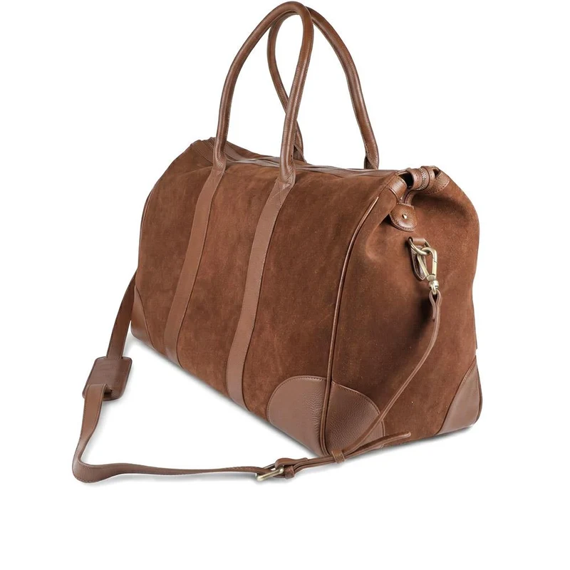 Upington Weekend Bag - UPINGTON / 325 626 - Cognac Suede