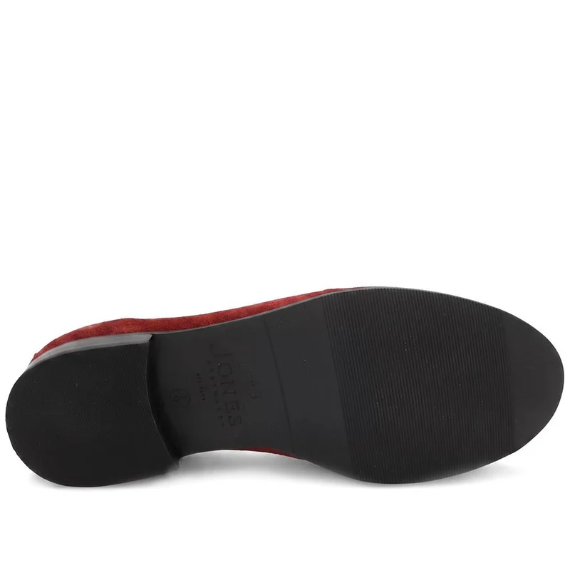 Jones 24/7 TamsynWide Leather Penny Loafers - TAMSYNWIDE / 329 035 - Red Suede