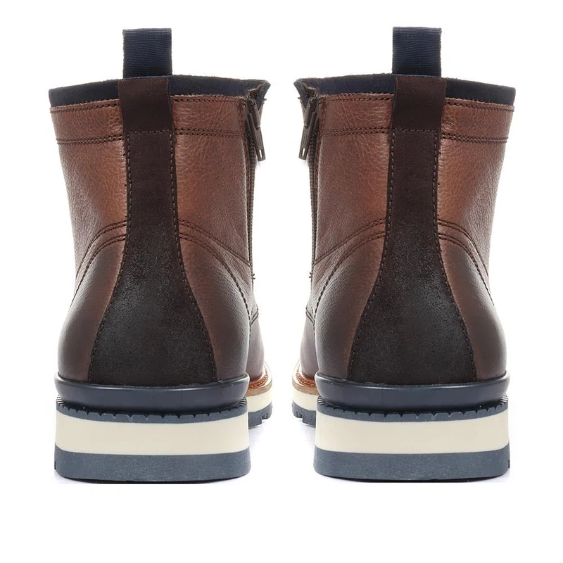 Ealing Leather Ankle Boots - EALING / 321 007 - Brown