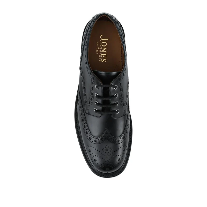 Bushwick1 Buffalo Leather Brogues - BUSHWICK1 / null - Black