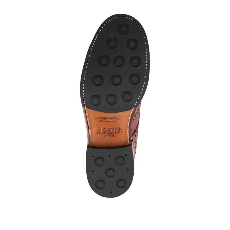 Bushwick1 Buffalo Leather Brogues - BUSHWICK1 / null - Cognac