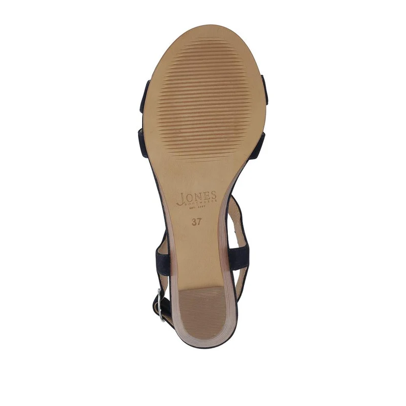 Gravina Leather Slingback Sandals - GRAVINA / 328 916 - Navy Suede