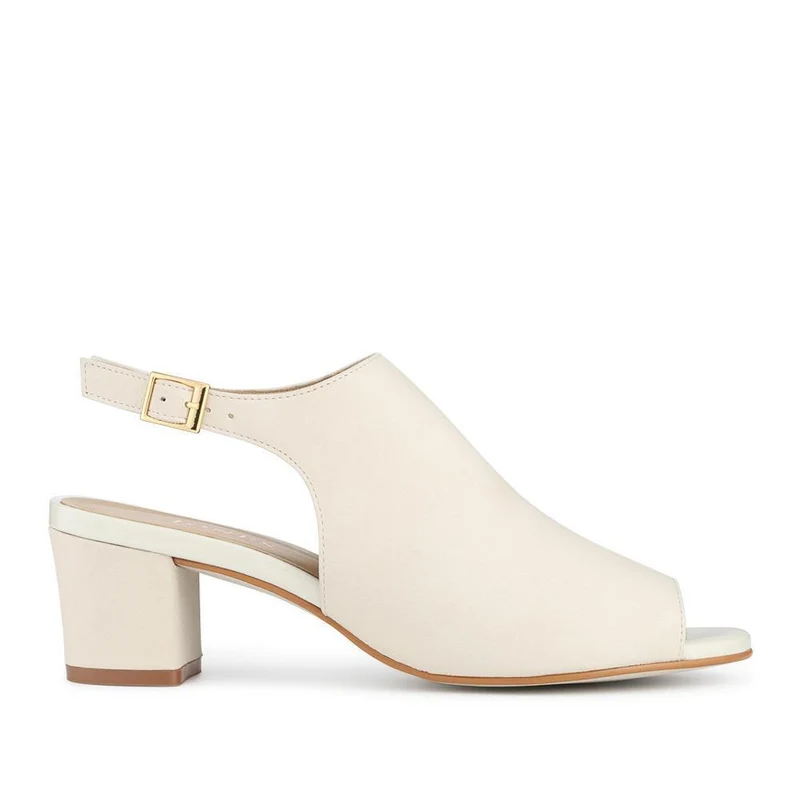Xandra Smart Leather Slingback Peep Toe Sandals - XANDRA / 329 032