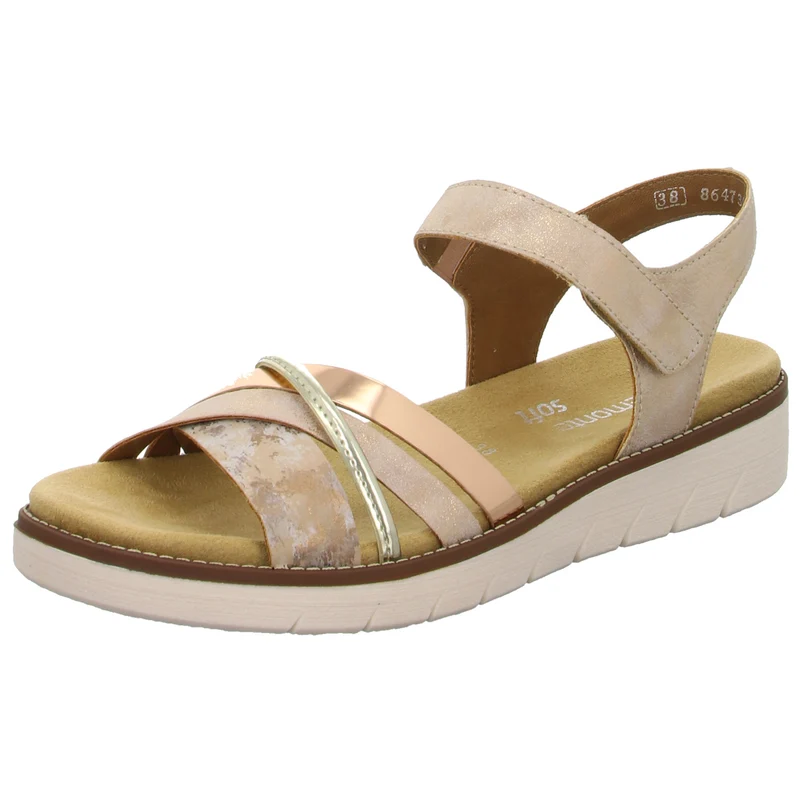 Remonte Sportliche Sandalette bis 30mm Sohlenhöhe