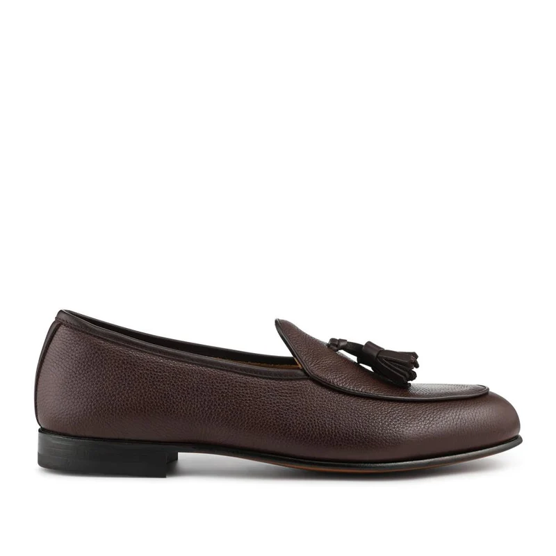 Camillo Smart Leather Tasselled Loafers - CAMILLO / 328 813