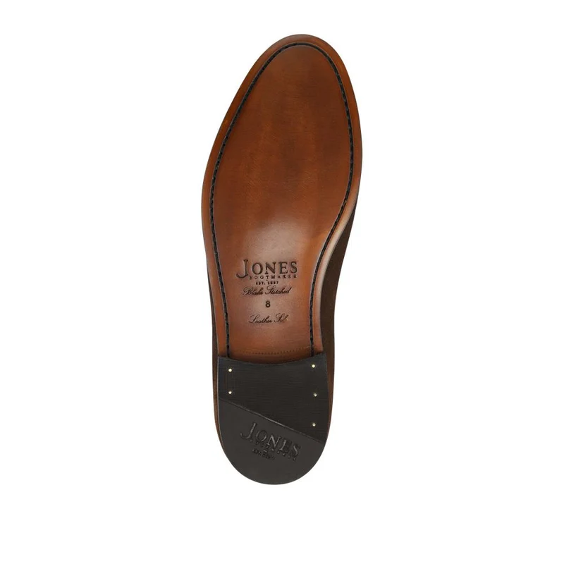 Camillo Smart Leather Tasselled Loafers - CAMILLO / 328 813 - Brown Suede