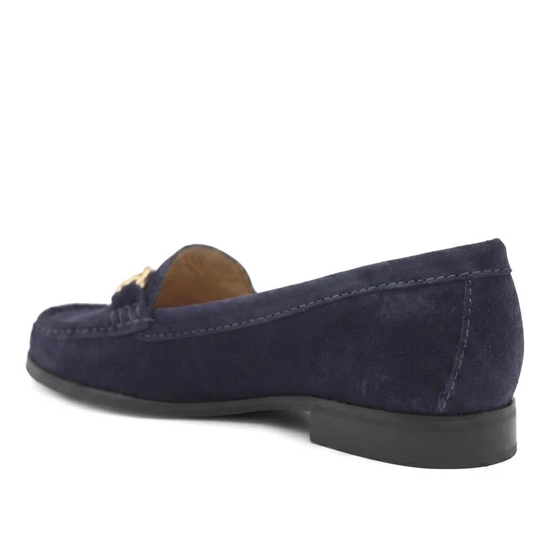 Lex Wide-Fit Suede Loafers - LEXWIDE / 328 250 - Navy Suede