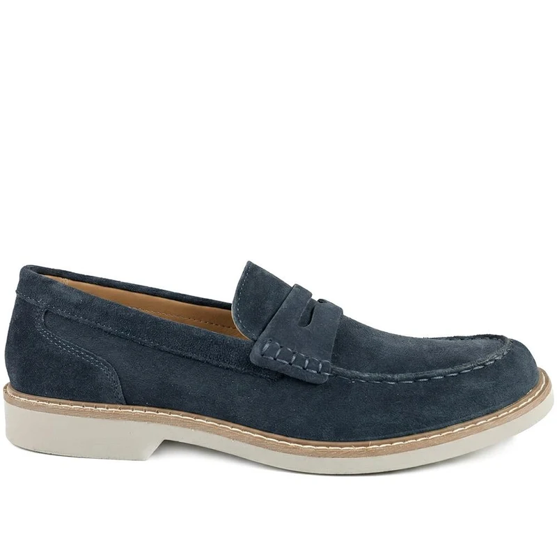 Ryland Wide Fit Leather Loafers - RYLAND / 329 187