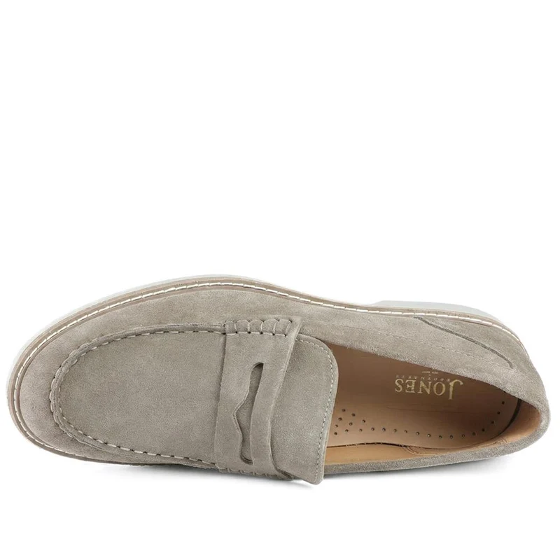 Ryland Wide Fit Leather Loafers - RYLAND / 329 187 - Taupe Suede