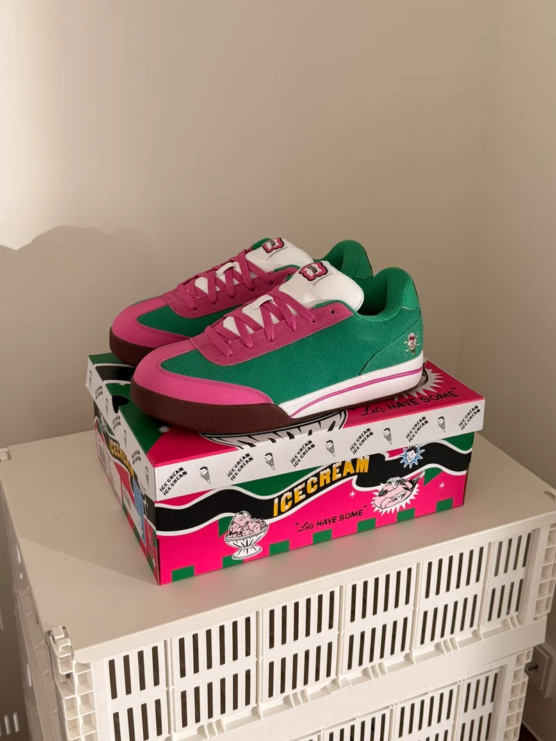 Reebok x Billionaire Boys Club ICECREAM Board Flip *Watermelon*