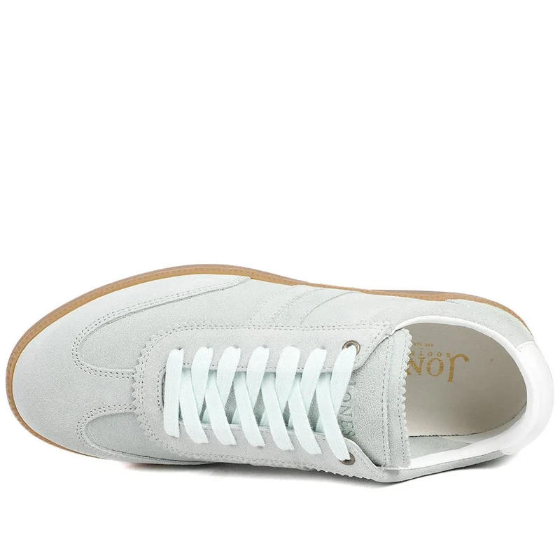 Annora Casual Leather Trainers - ANNORA / 328 757 - Mint