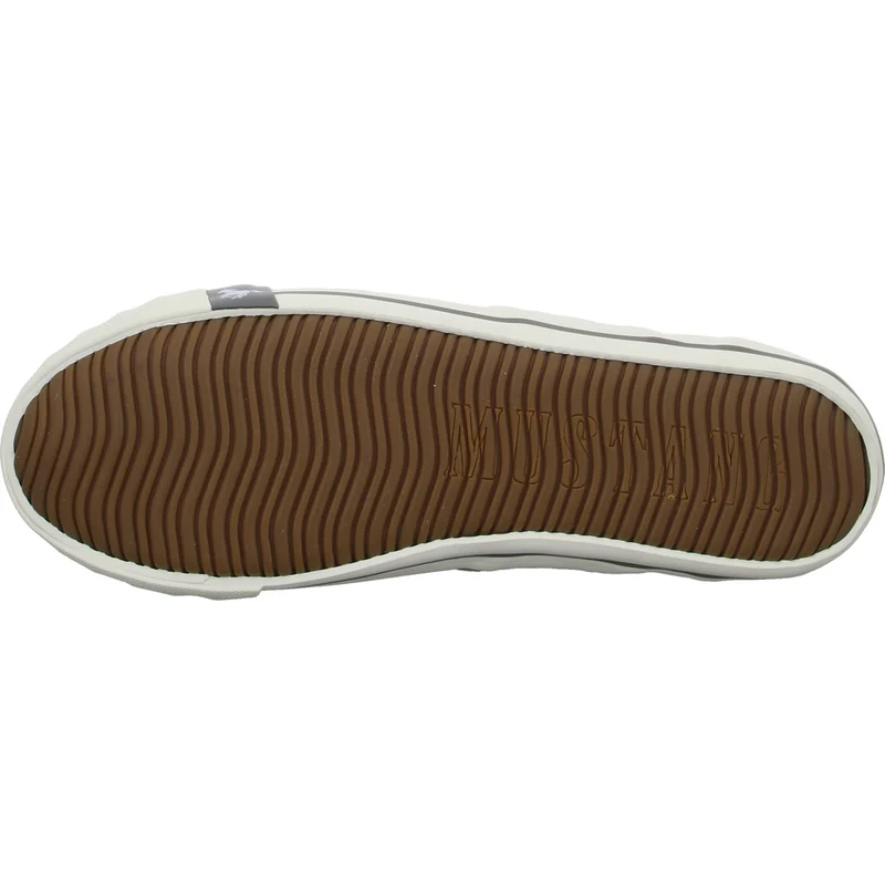 MUSTANG Leinen Slipper/Kletthalbschuh